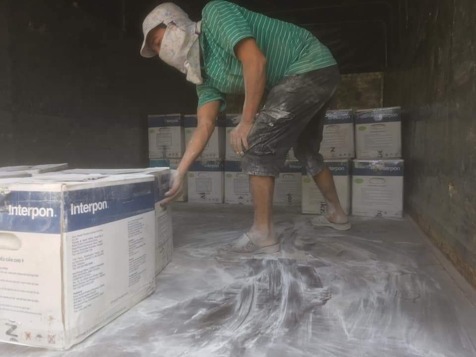 Thu gom, thu mua bột sơn từ các tỉnh thành trên toàn quốc, hỗ trợ vận chuyển 