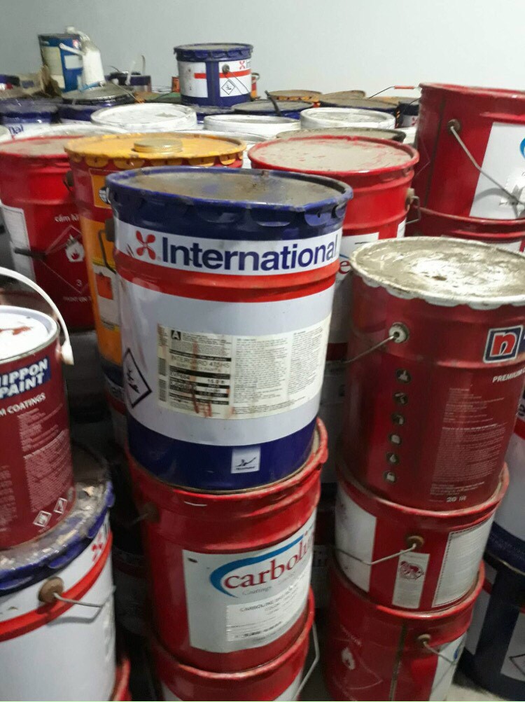 Bột sơn thu hồi